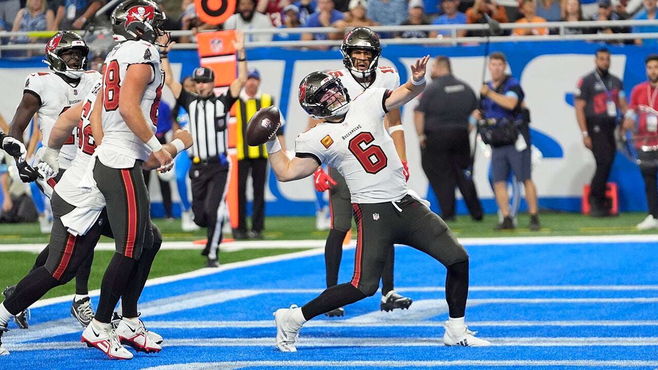 Baker Mayfield's rushing touchdown helps lift Bucs to narrow victory over Lions