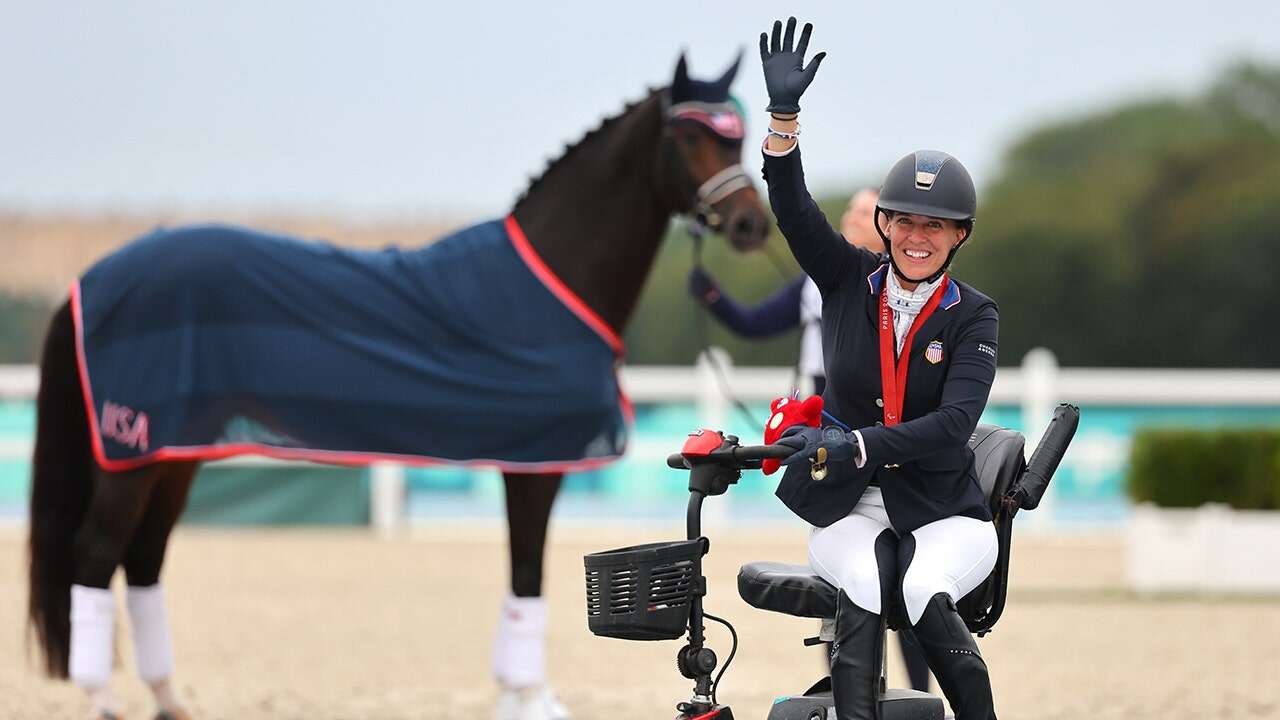 Paralympic equestrian rider reflects on finally winning gold in fifth Games in Paris