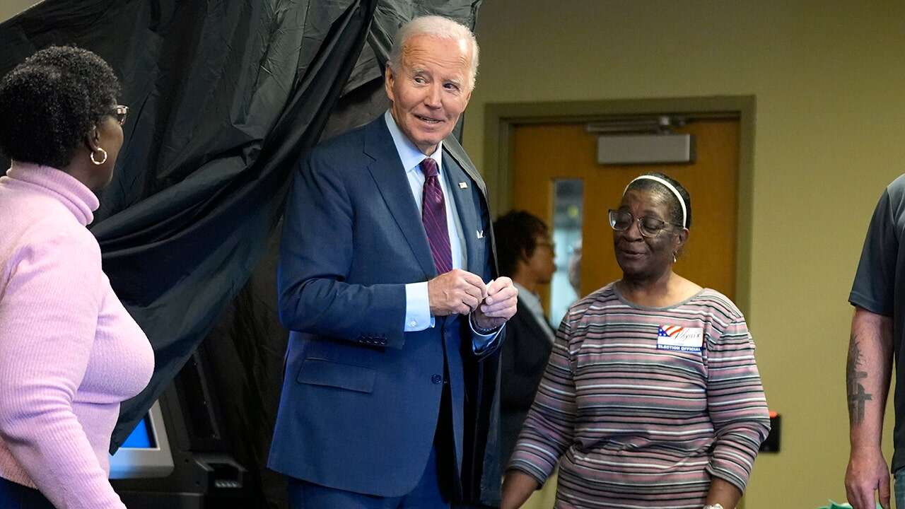 Biden casts vote in Delaware, calls Trump’s Madison Square Garden rally ‘simply embarrassing’