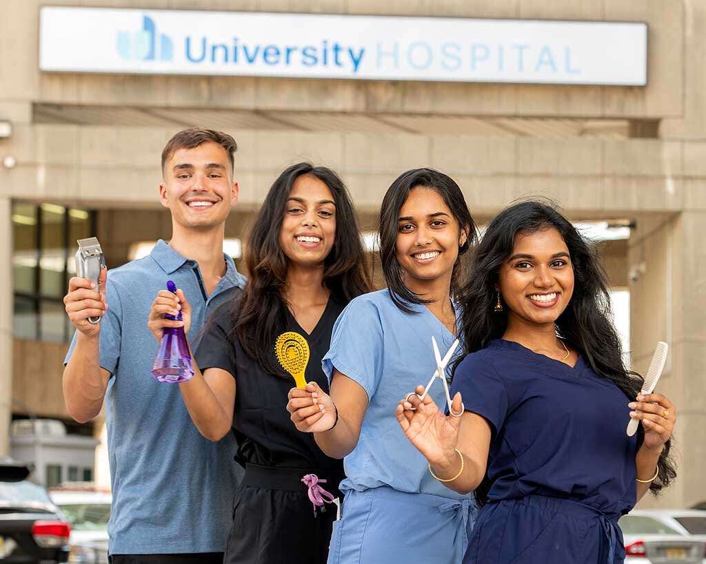 New Jersey medical students offer haircuts and grooming services to patients: ‘Sense of humanity’