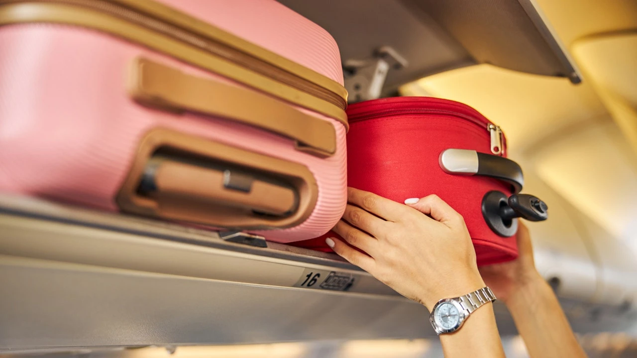 Airline passenger sparks heated debate about 'rarely enforced' baggage policy on flight