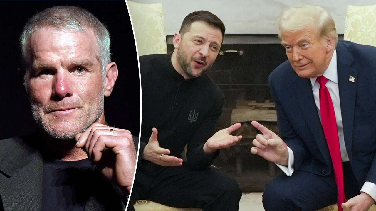 Brett Favre calls Zelenskyy's White House interaction with Trump 'unreal,' igniting heated online debate