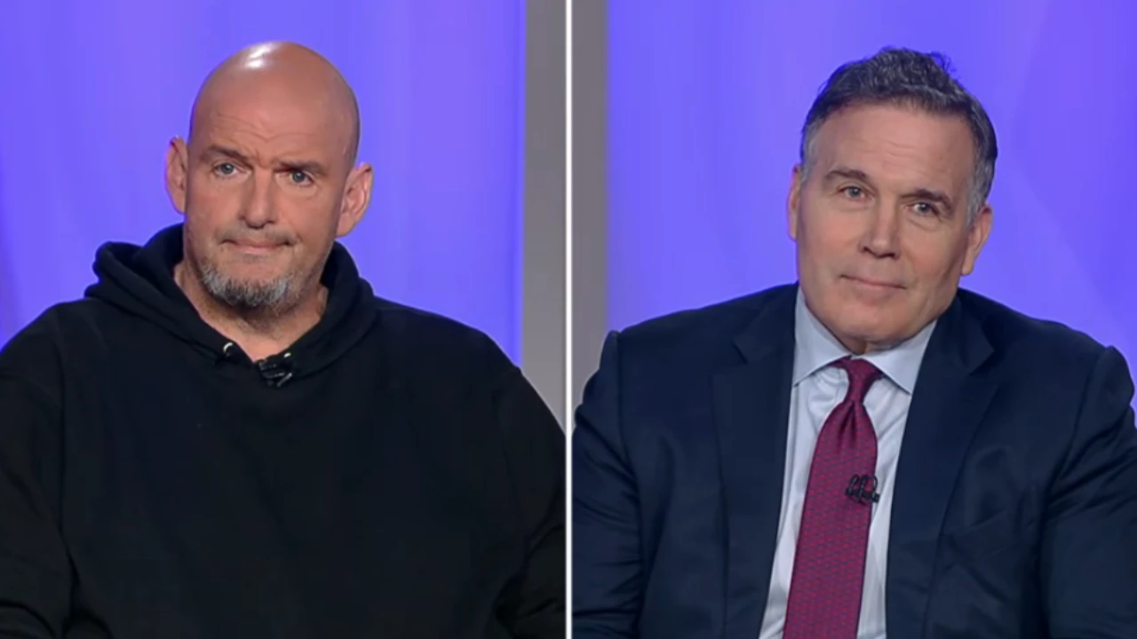 Fetterman defies 'punitive' punishment for breaking with Democratic Party during bipartisan discussion