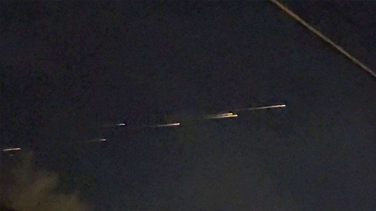 Mysterious streaks of light seen in California sky explained