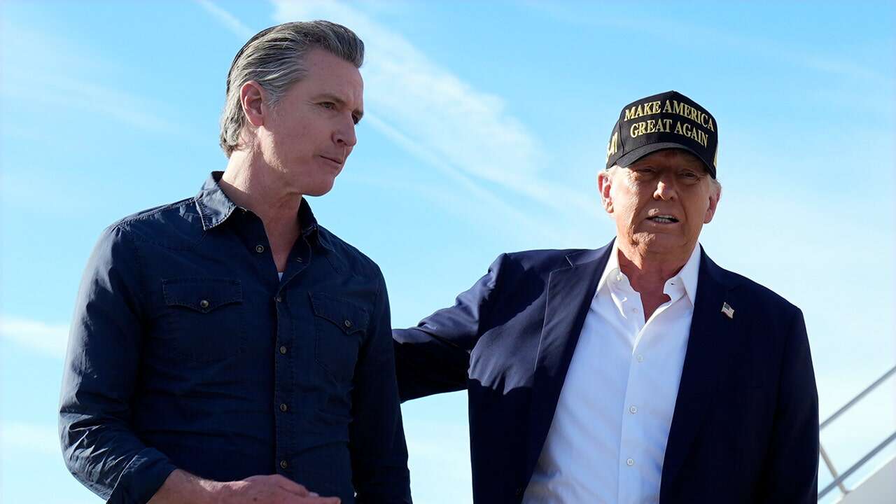 Newsom changes tone on Trump from campaign rhetoric with federal wildfire recovery funds at stake