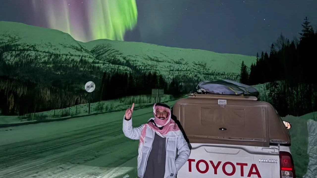 Man drives 5,600 miles, spends over $12K chasing lifelong dream of extreme journey