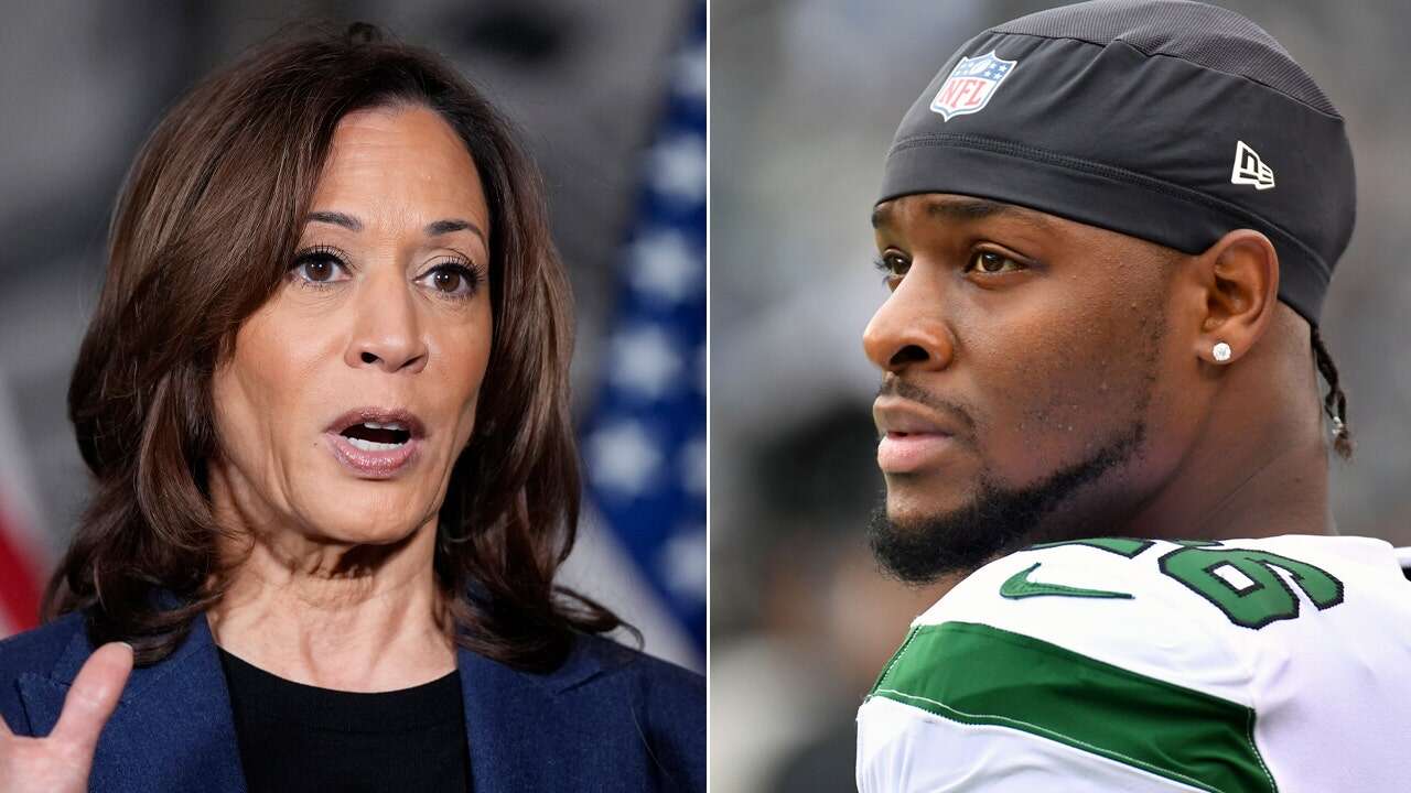 Ex-NFL star criticizes Harris for response to question about closing-argument speech