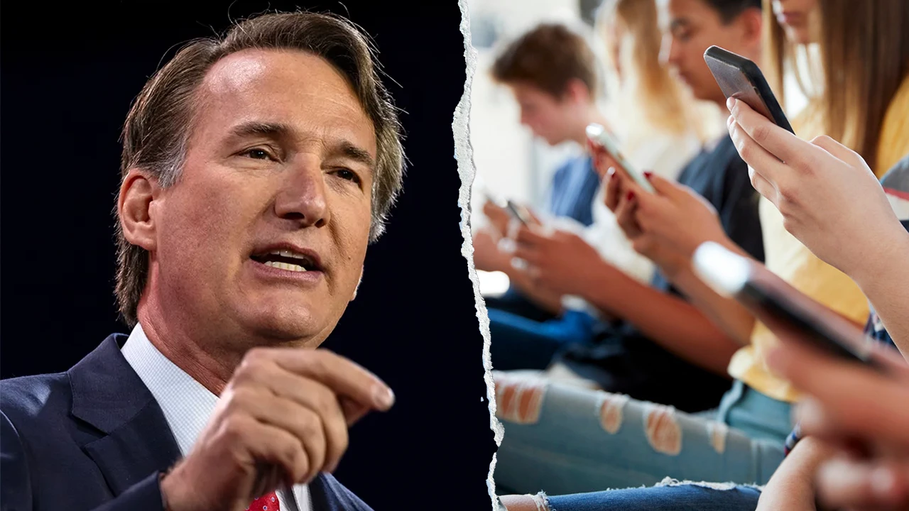 Youngkin signs Virginia law limiting 'bell-to-bell' cellphone use in public schools
