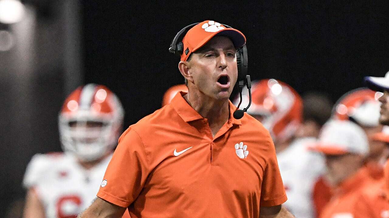 Clemson head coach Dabo Swinney ripped on social media after blowout loss to Georgia: 'Not doing his job'