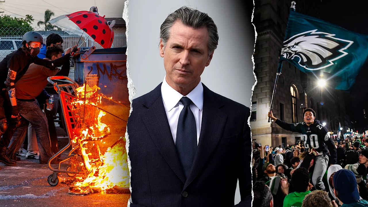 Newsom's office compares LA riots against federal agents to sports celebrations