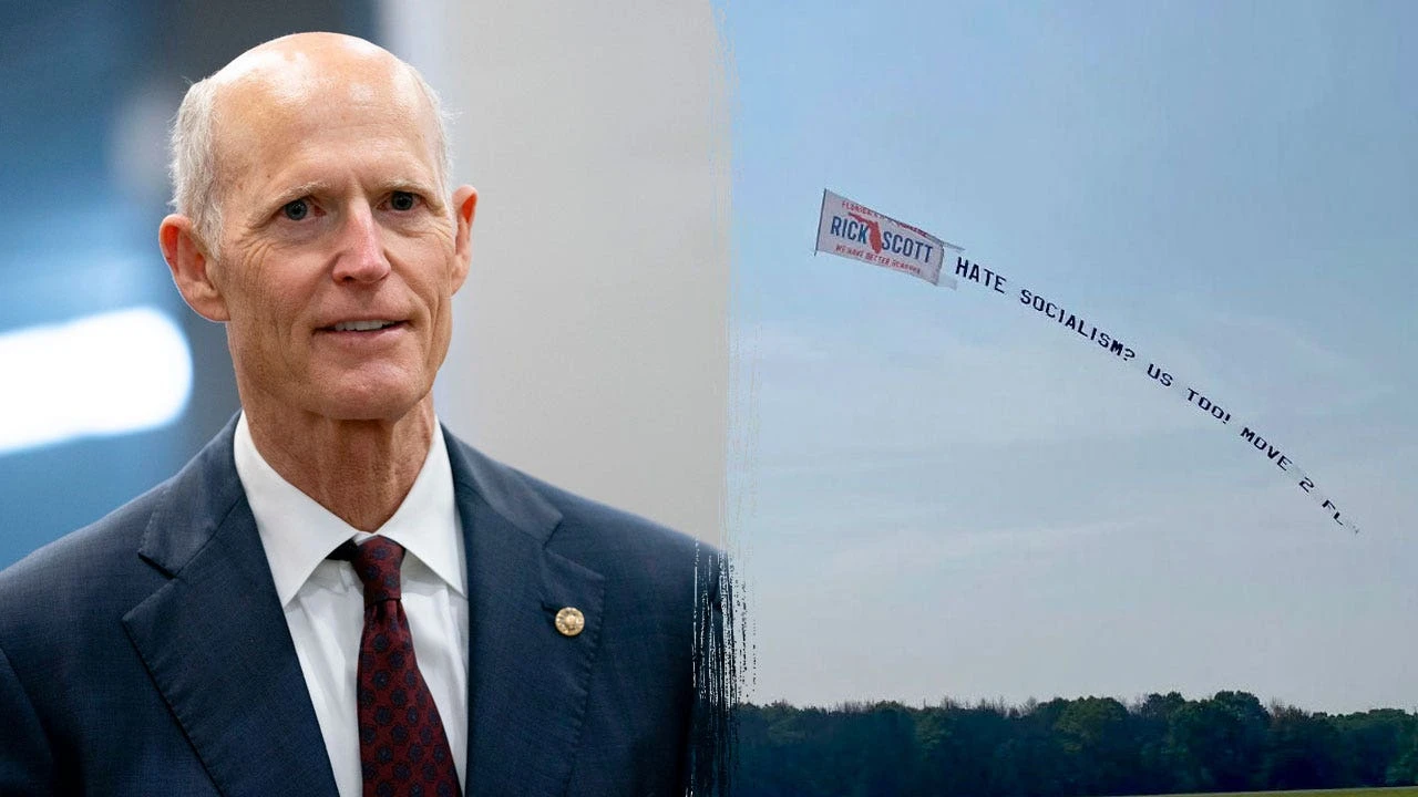 Florida senator calls on New Yorkers who 'hate socialism' to move south with aerial ad