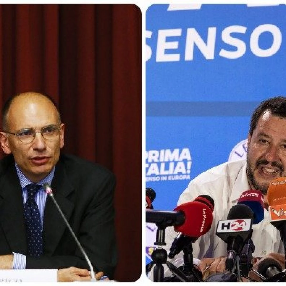 La promessa di Letta: “Pd mai più al governo con Salvini e la Lega”