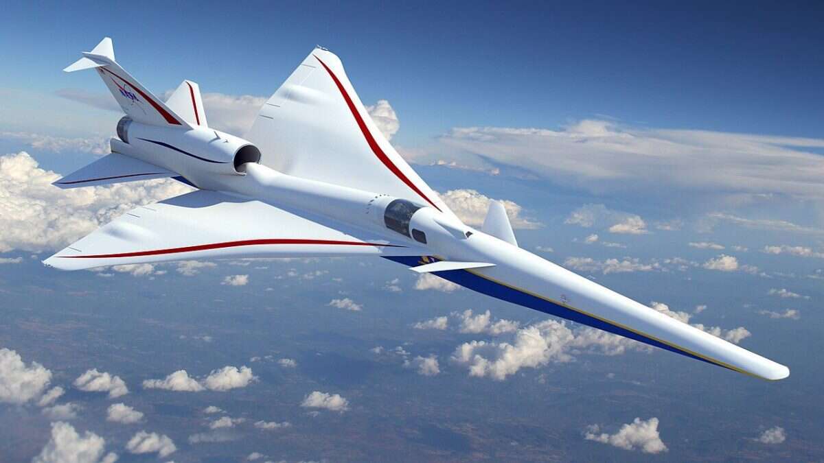 Questo aereo rivoluzionario sfonda il muro del suono senza boati: test della NASA nel 2023