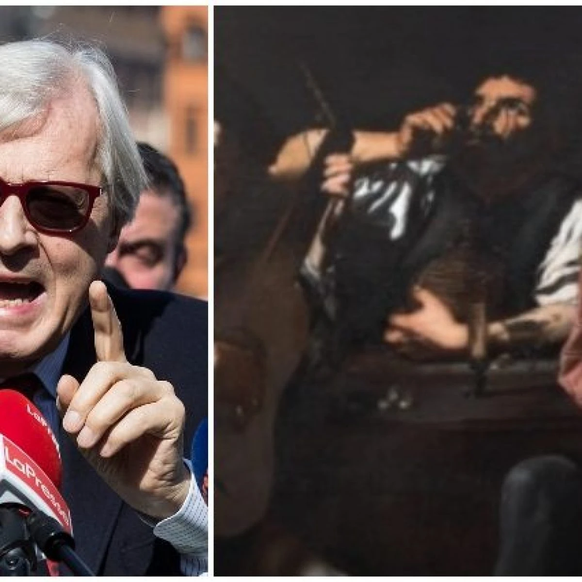 Voleva vendere illecitamente un quadro all'estero: indagato Sgarbi