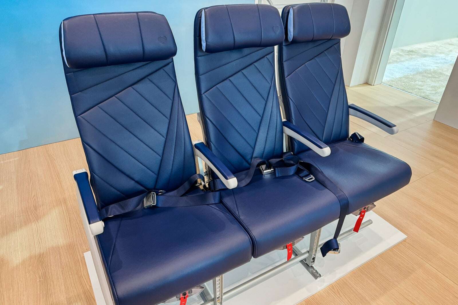 Southwest shows off new seats, says they have more cushion — not less