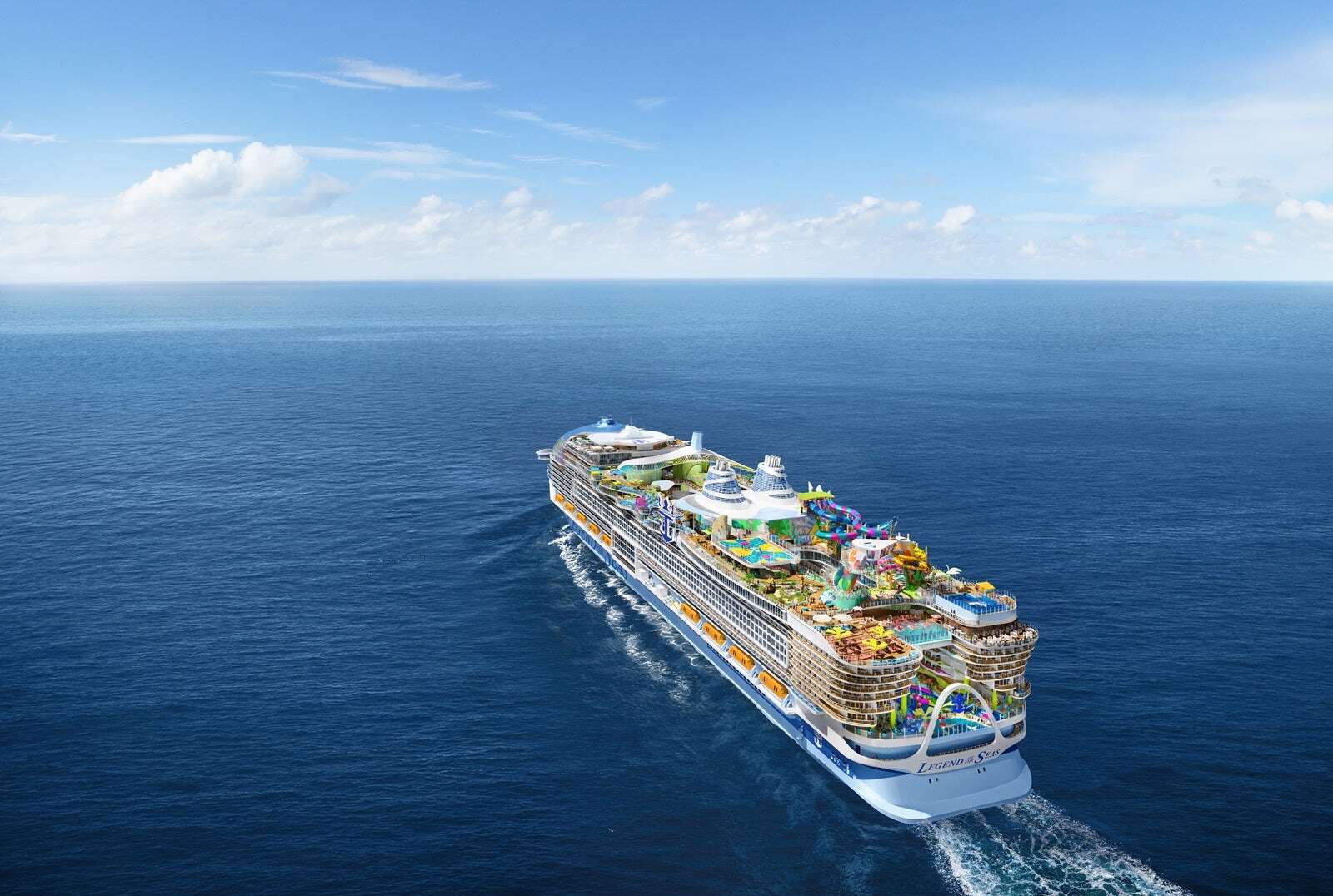 Royal Caribbean’s next gigantic ship will cruise to new destinations with a retro name