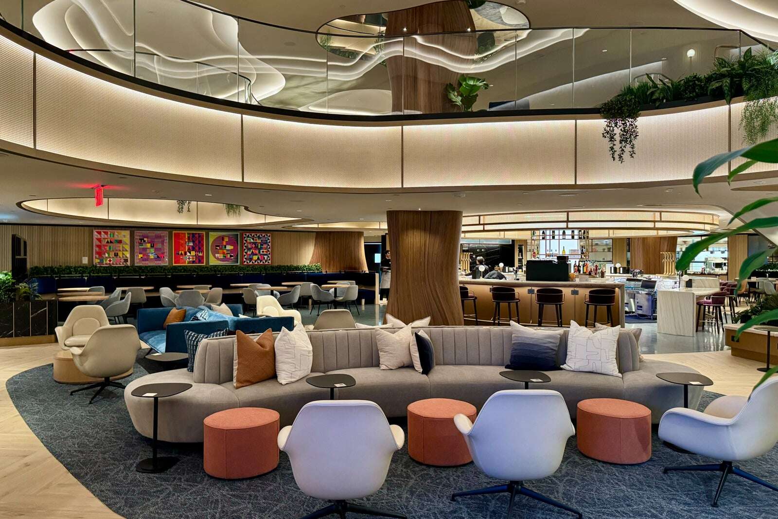 Chase just debuted its LaGuardia lounge — and it’s the nicest in the entire airport