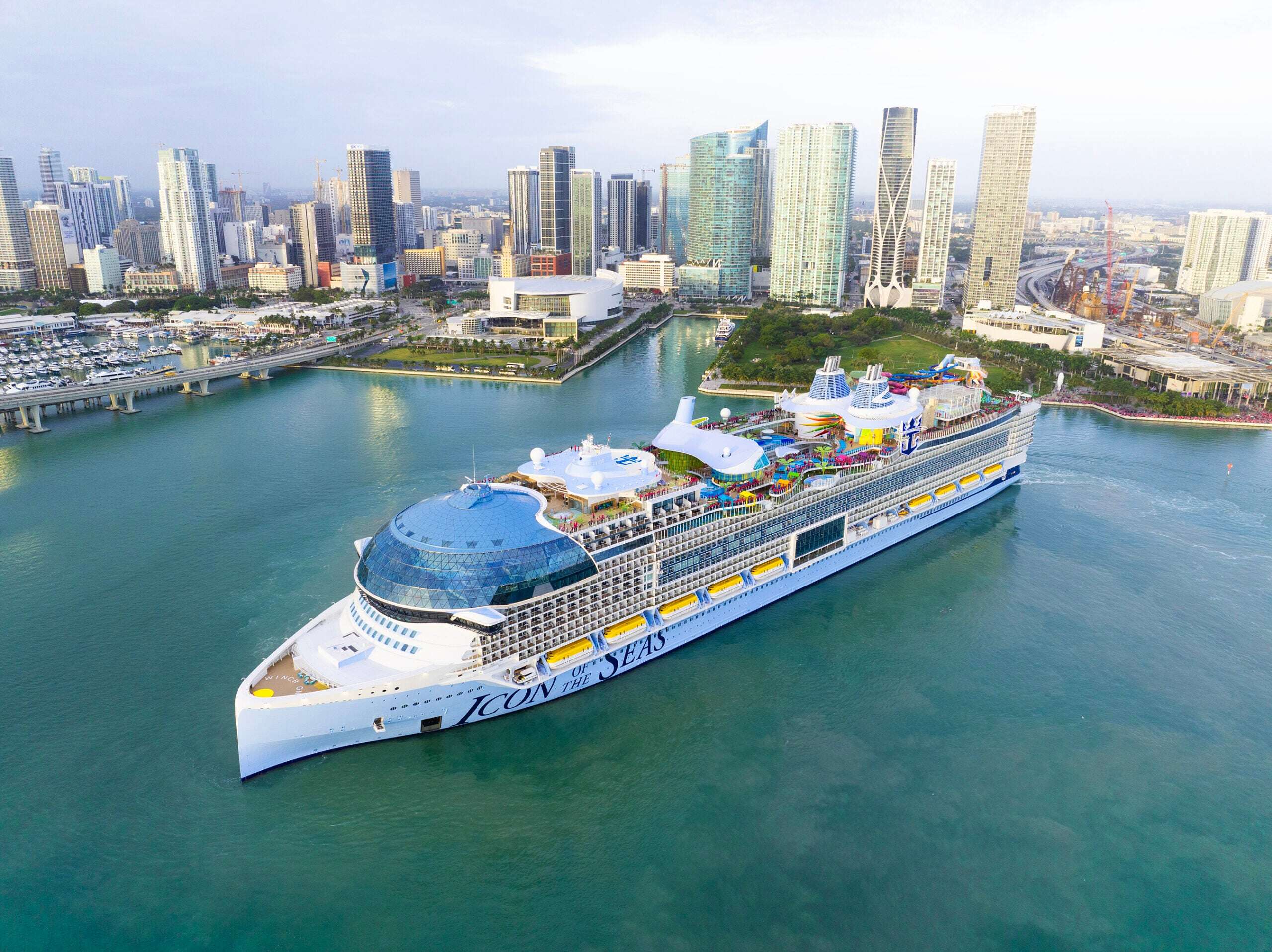 Who owns Royal Caribbean cruises, and which cruise lines does Royal Caribbean own?