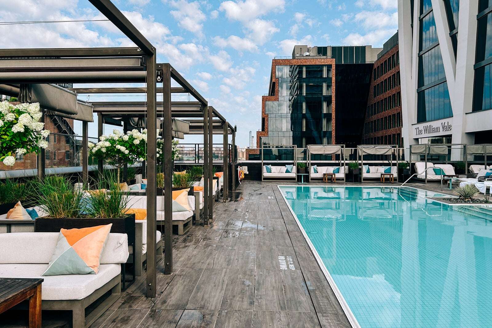 Brooklyn’s William Vale hotel offers a resortlike escape from city life