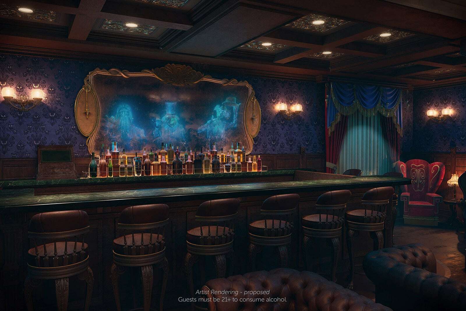 Disney Cruise Line reveals new villain-inspired spaces and characters coming to Disney Destiny in 2025