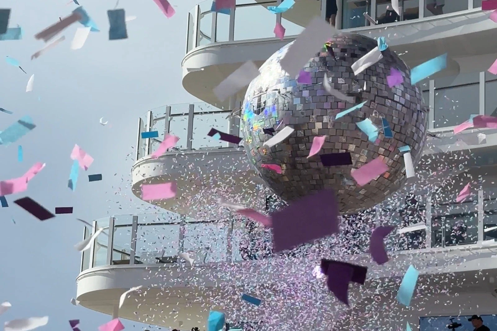 Royal Caribbean officially names another giant cruise ship