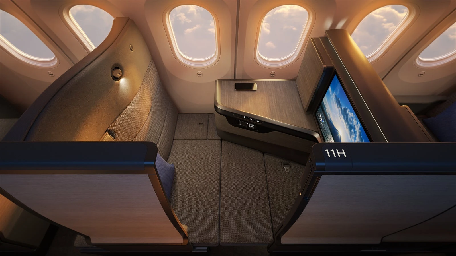 ANA will bring its award-winning The Room biz class to the 787 Dreamliner