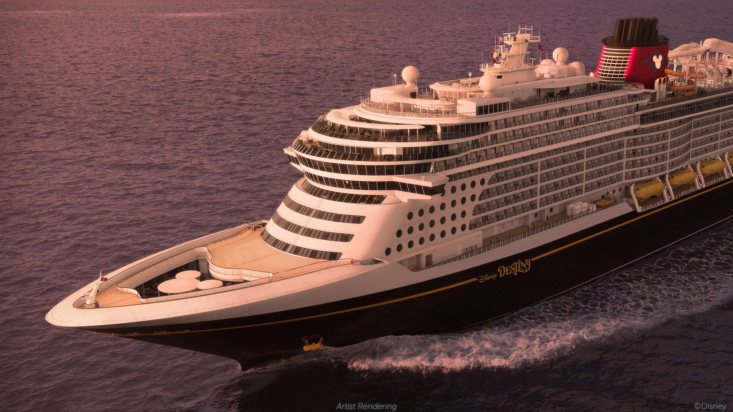 Disney Cruise Line offers first glimpse at new ship planned for 2025