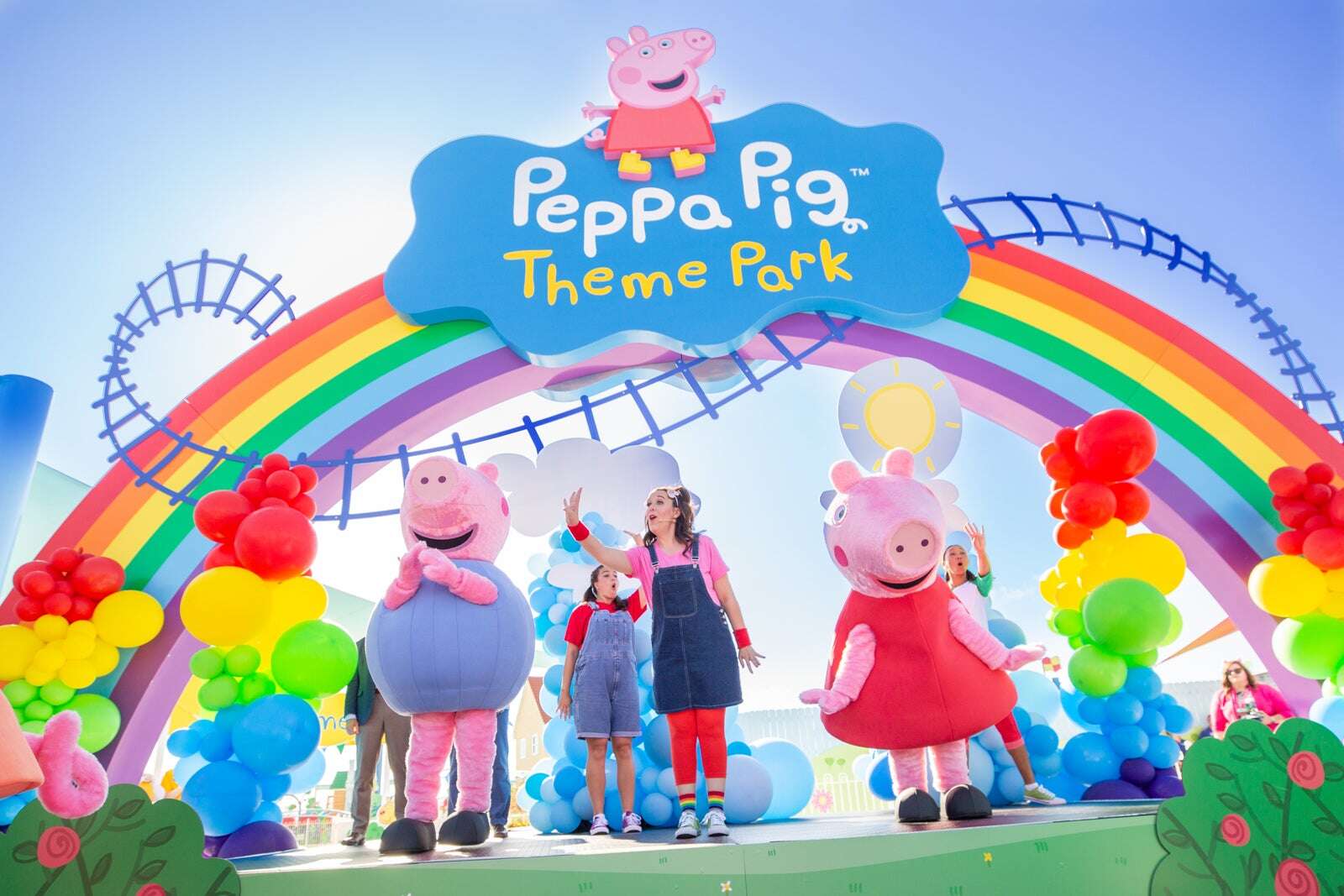 Rides and attractions announced for Peppa Pig Theme Park opening in Texas in 2024