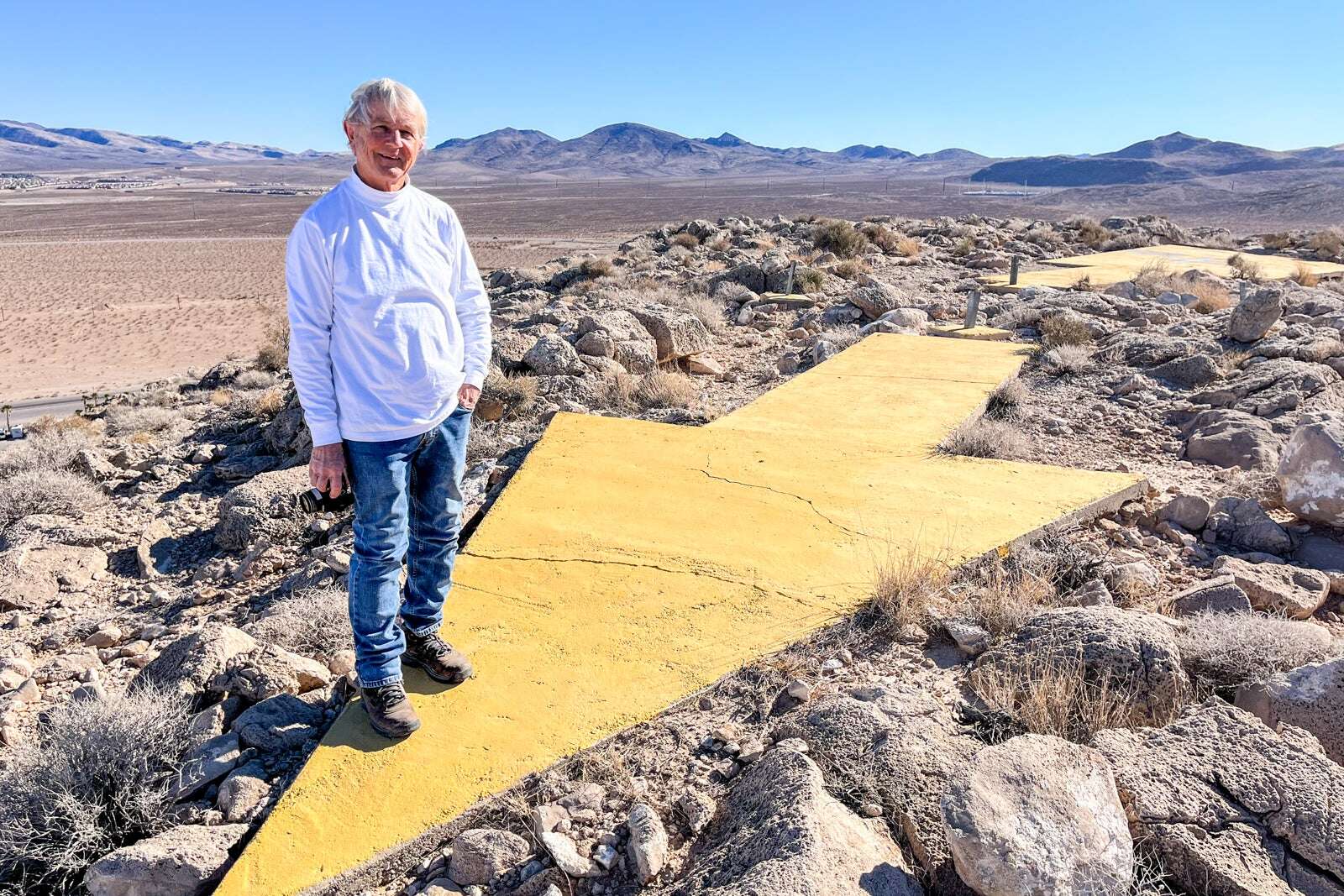 The 70-foot concrete arrows you didn’t notice that were the maps of the sky