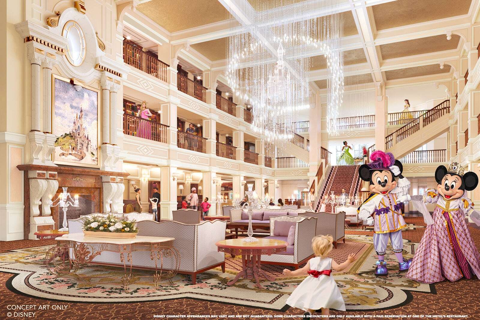 Sneak peek: First look at Disneyland Paris’ royally reimagined five-star hotel