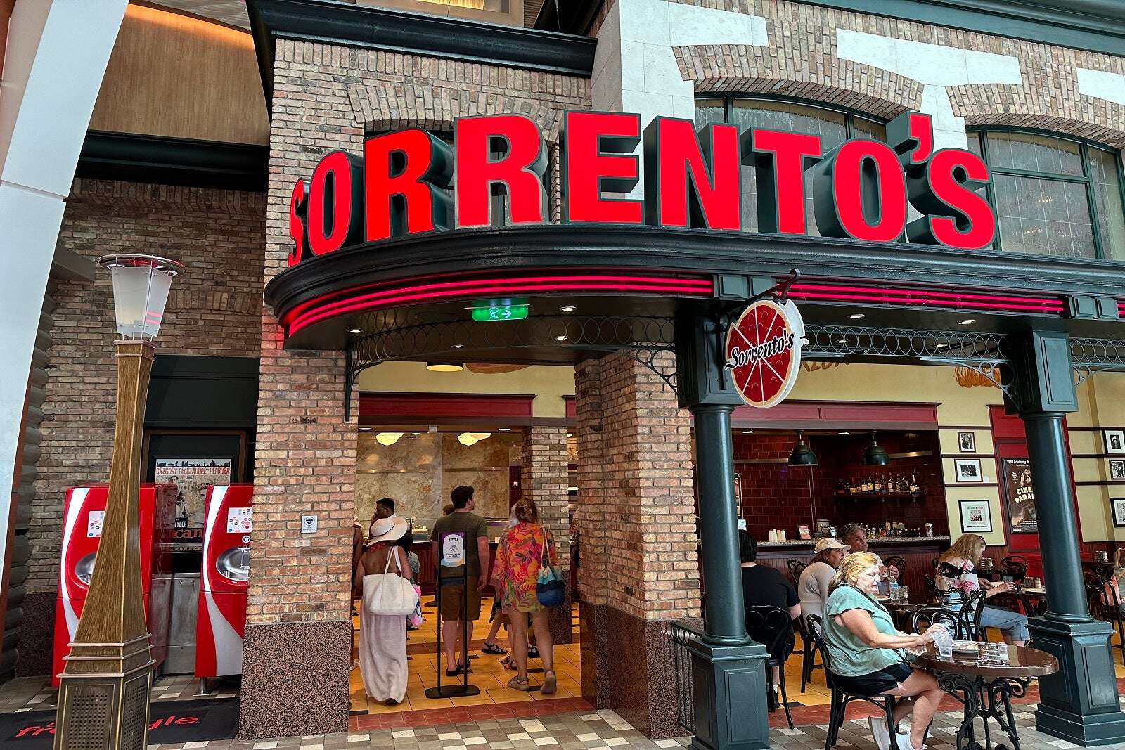 Sorrento’s pizza: Royal Caribbean’s all-day cruise ship pizzeria