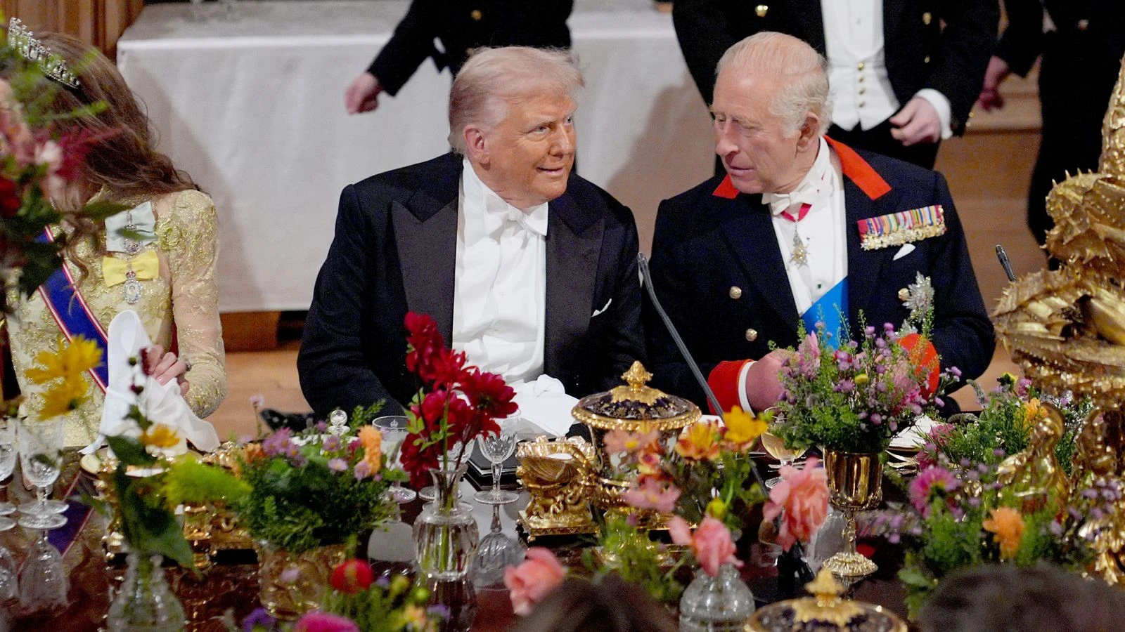 King references trade, Ukraine and environmentalism beside Trump during State Banquet speech