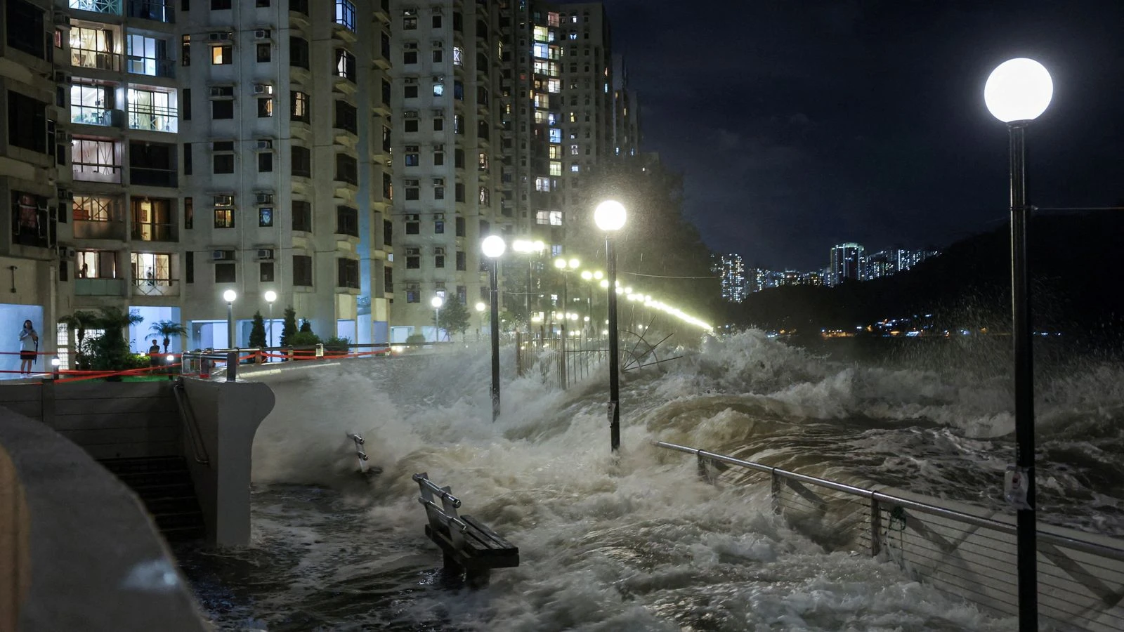 China and Hong Kong brace for super typhoon after 14 killed in Taiwan - with 124 missing
