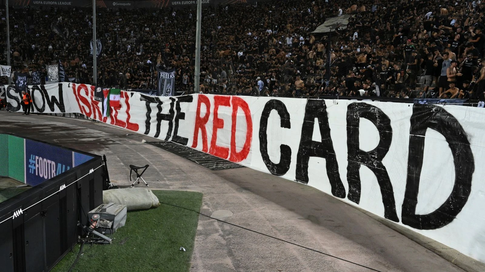High-level talks in European football about whether to ban Israel from international competitions