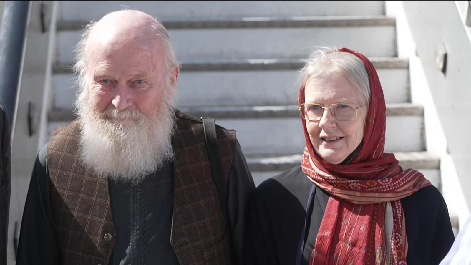 British couple say they will 'return to Afghanistan'