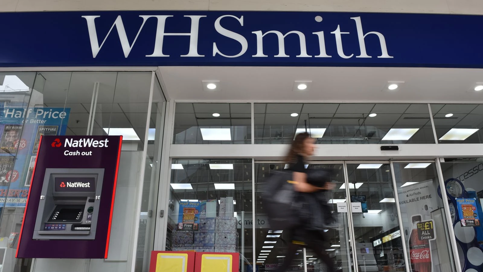 WH Smith plans 25 high street store closures as it slumps to £280m loss