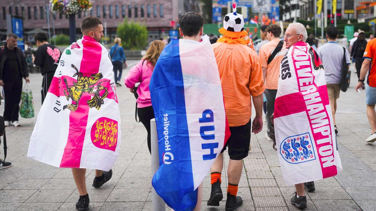 Dutch fans descend on Dortmund ahead of semi-final - but Southgate backs England fans to make themselves heard