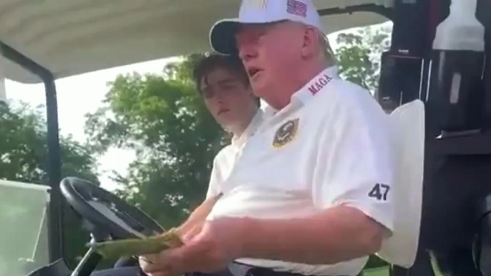 Trump claims Biden is quitting election - and calls vice president 'pathetic'