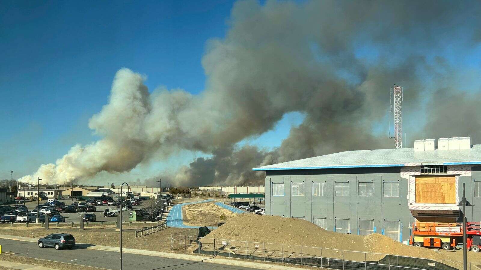 State of emergency issued as fires sweep through New York's Long Island