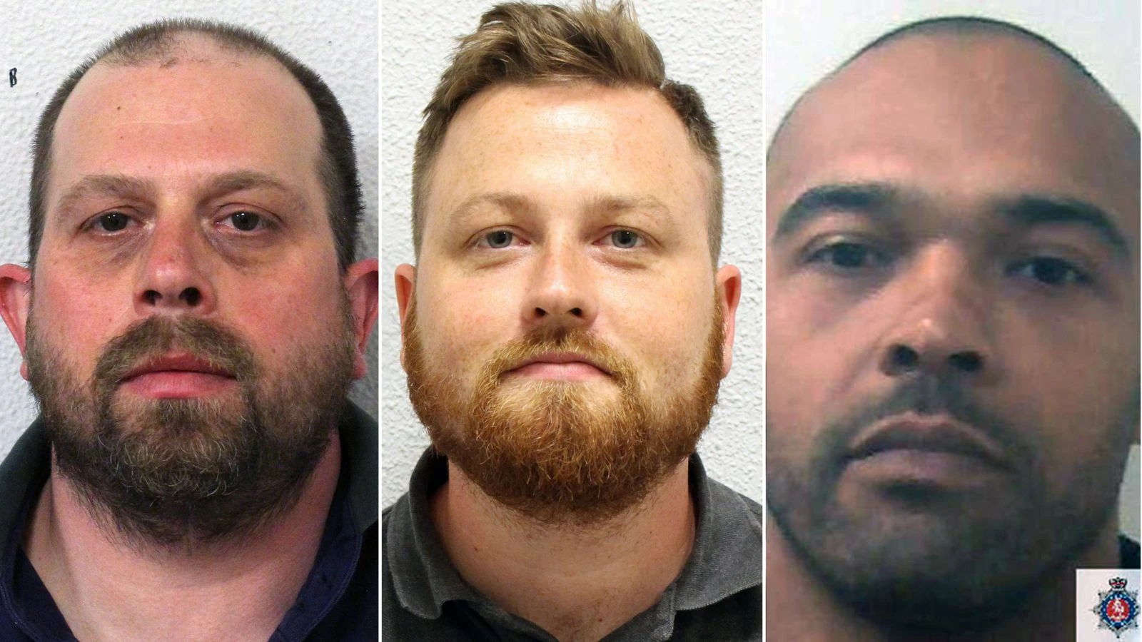 Watch as men who plotted to kill cage fighter involved in UK's biggest heist are sentenced
