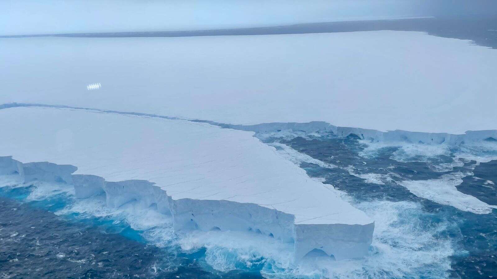 At the world's largest iceberg | Submit a question for live Q&A