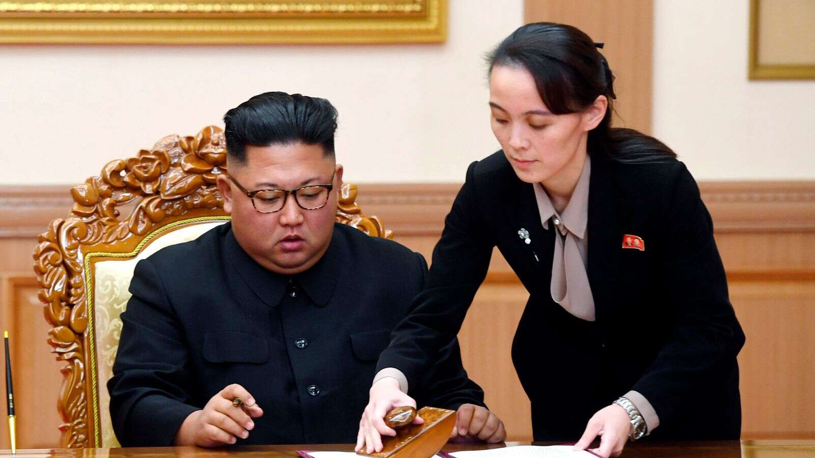 Kim Jong Un's sister threatens response to US aircraft carrier's deployment