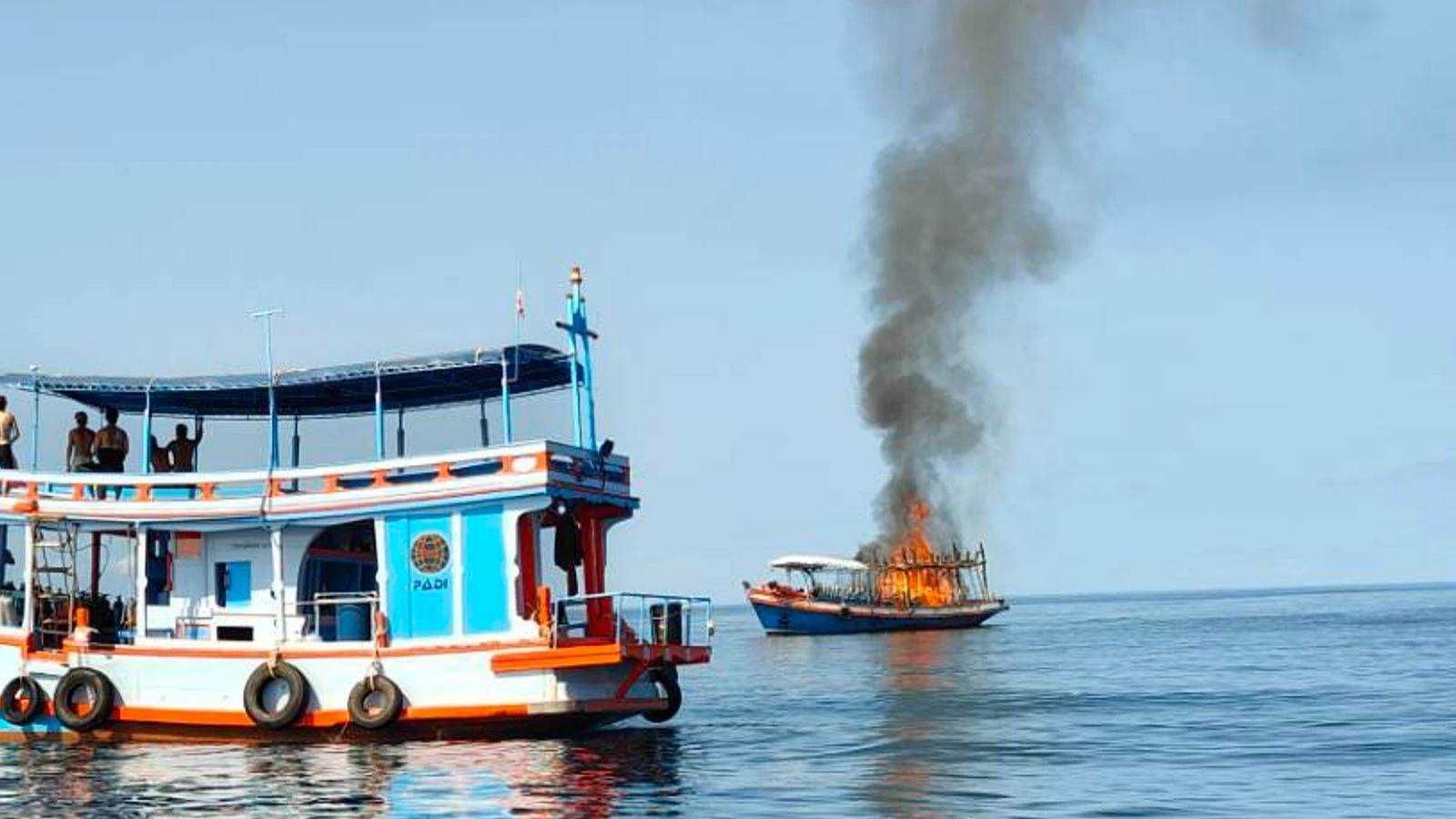 British woman missing in Thailand after fire breaks out on diving boat