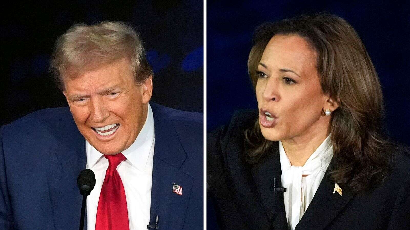 Harris tells Trump 'Putin would each you for lunch' as presidential candidates clash in TV debate