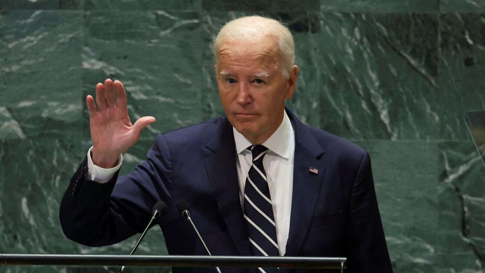 Joe Biden calls for diplomatic solution to Middle East conflict in final United Nations address