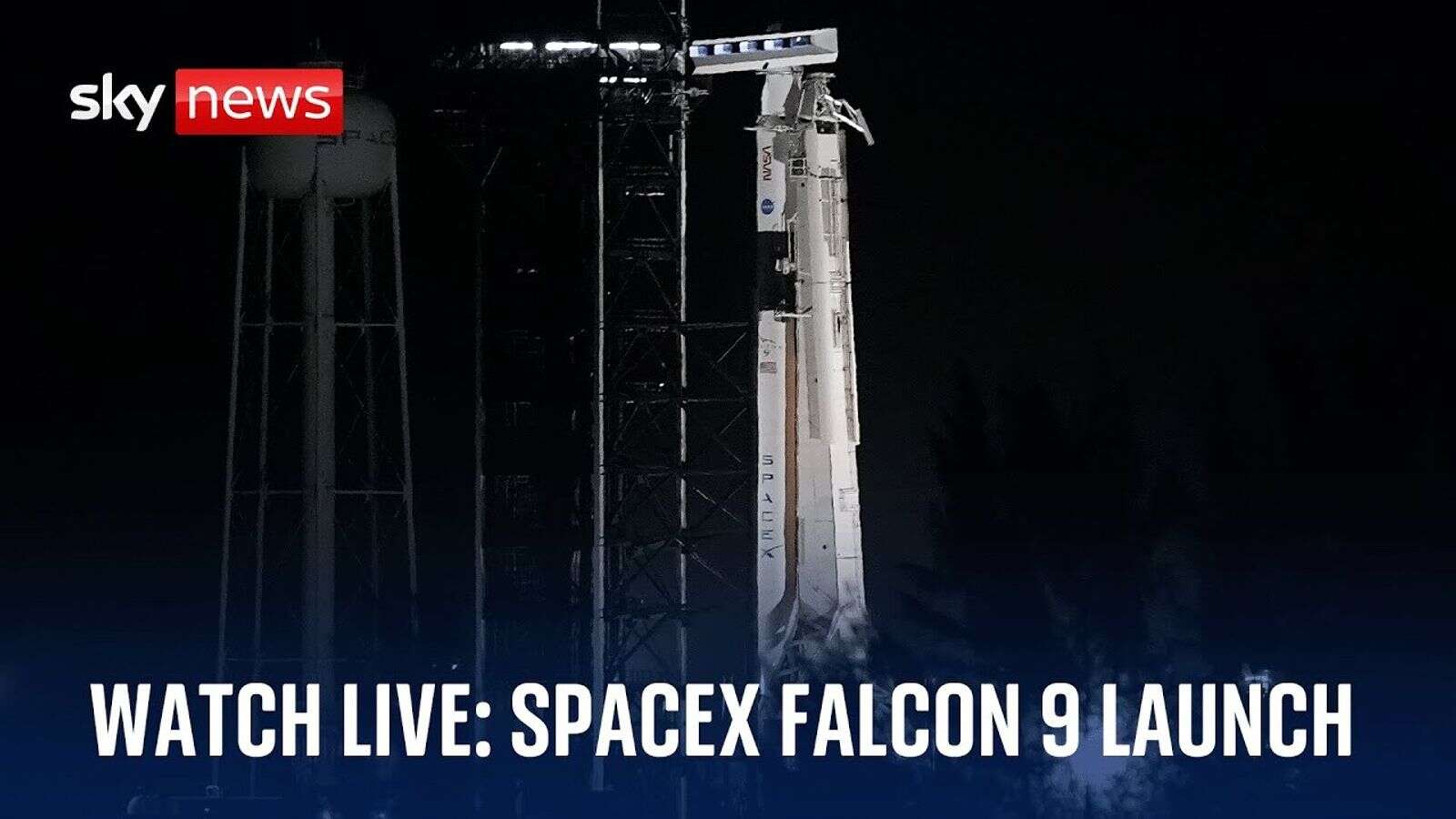 Watch live: SpaceX’s Falcon 9 rocket launch