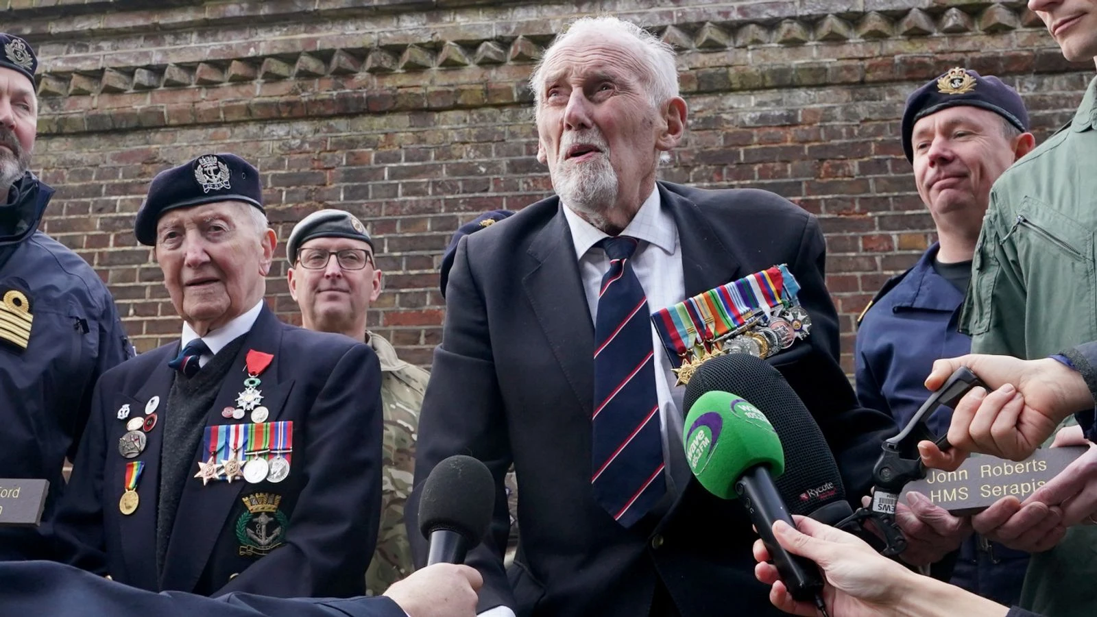 'We spent the day bombarding targets': Veteran recalls D-Day as his name is added to memorial wall