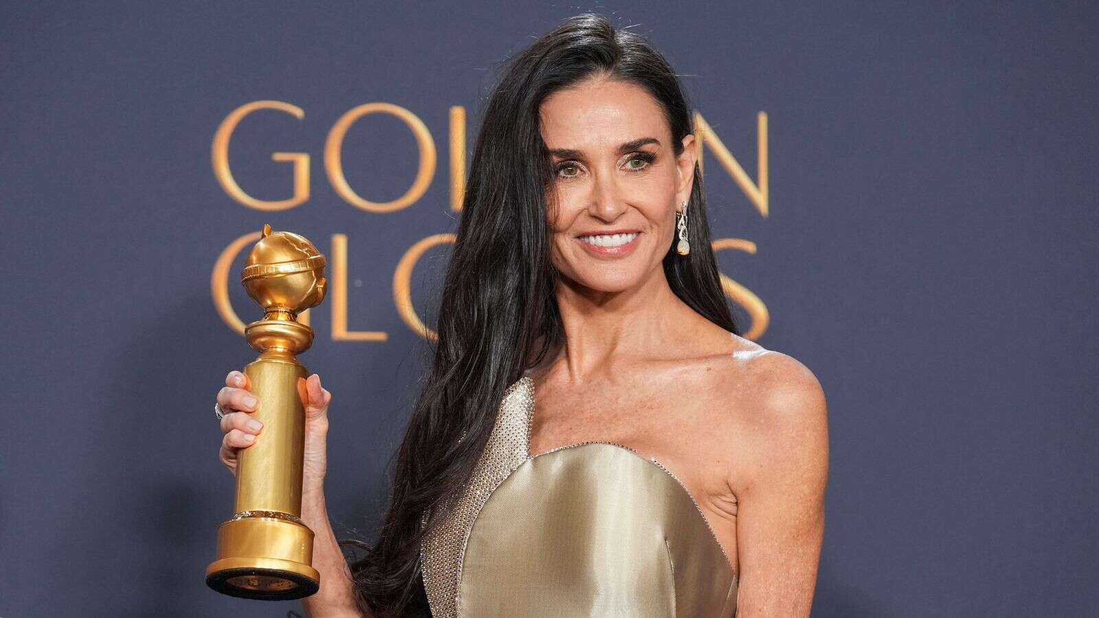 Demi Moore's popcorn speech and A-list put-downs - Golden Globes key moments