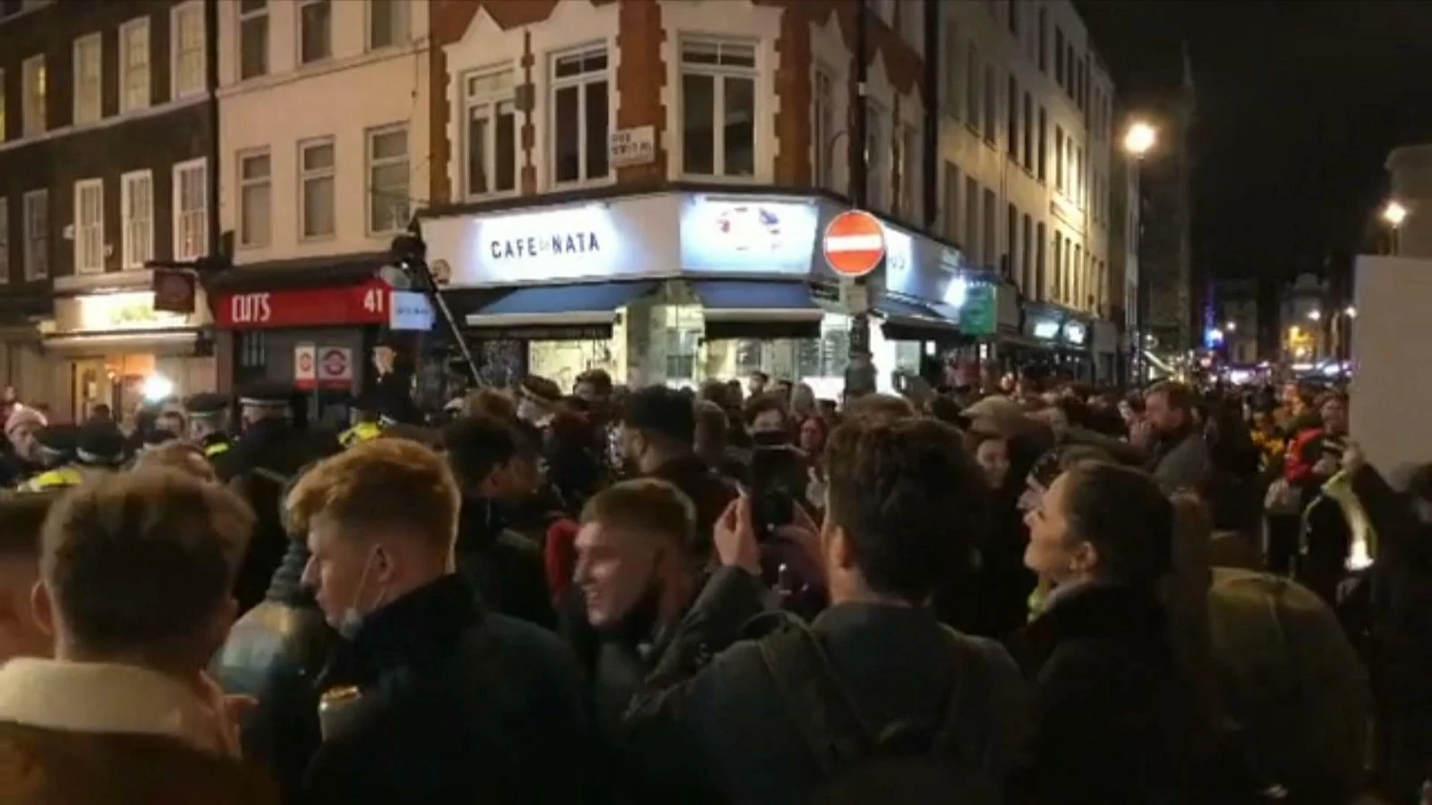 Crowds broken up as London enters Tier 2
