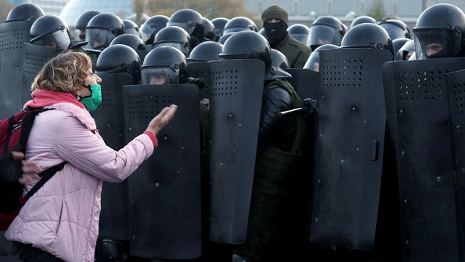 Beatings and intimidation but Minsk demonstrators still full of spirit